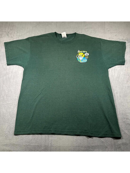 Fruit of the Loom Other - Vintage Fruit of the Loom T-Shirt Mens XL Green Suck The Heads Eat The Tails 90s